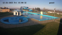 Hlavní bazén, divoká řeka