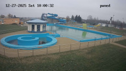 Hlavní bazén, divoká řeka