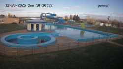 Hlavní bazén, divoká řeka