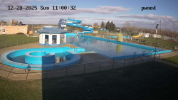 Hlavní bazén, divoká řeka