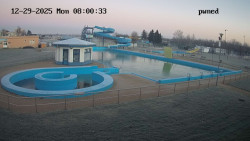 Hlavní bazén, divoká řeka