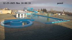 Hlavní bazén, divoká řeka