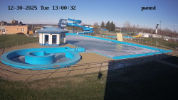 Hlavní bazén, divoká řeka