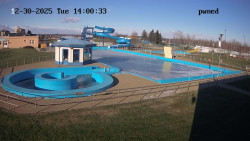 Hlavní bazén, divoká řeka