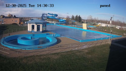 Hlavní bazén, divoká řeka