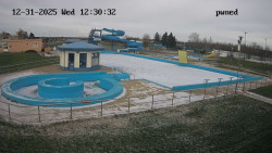 Hlavní bazén, divoká řeka