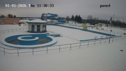 Hlavní bazén, divoká řeka