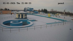 Hlavní bazén, divoká řeka