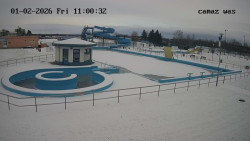 Hlavní bazén, divoká řeka