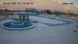 Hlavní bazén, divoká řeka