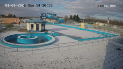 Hlavní bazén, divoká řeka