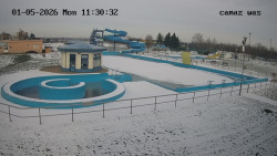 Hlavní bazén, divoká řeka