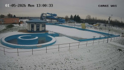 Hlavní bazén, divoká řeka