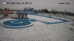 Hlavní bazén, divoká řeka