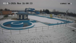 Hlavní bazén, divoká řeka