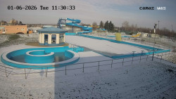 Hlavní bazén, divoká řeka