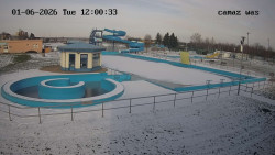 Hlavní bazén, divoká řeka