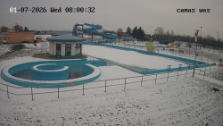 Hlavní bazén, divoká řeka