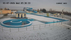 Hlavní bazén, divoká řeka