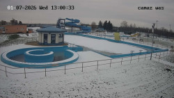 Hlavní bazén, divoká řeka