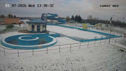 Hlavní bazén, divoká řeka