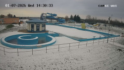 Hlavní bazén, divoká řeka