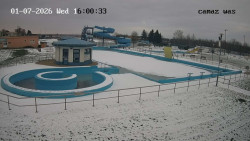 Hlavní bazén, divoká řeka