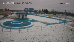 Hlavní bazén, divoká řeka