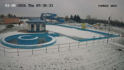 Hlavní bazén, divoká řeka