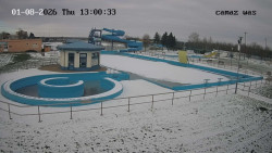 Hlavní bazén, divoká řeka