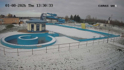 Hlavní bazén, divoká řeka