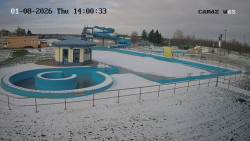 Hlavní bazén, divoká řeka