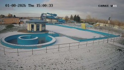 Hlavní bazén, divoká řeka