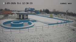 Hlavní bazén, divoká řeka