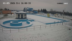 Hlavní bazén, divoká řeka