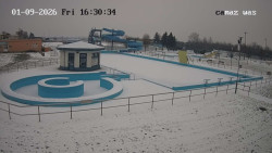 Hlavní bazén, divoká řeka