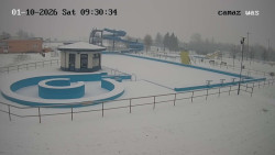 Hlavní bazén, divoká řeka