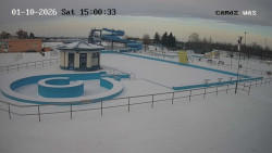 Hlavní bazén, divoká řeka