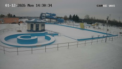 Hlavní bazén, divoká řeka