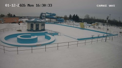 Hlavní bazén, divoká řeka