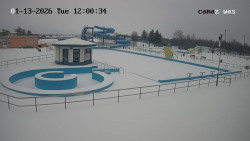 Hlavní bazén, divoká řeka