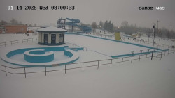 Hlavní bazén, divoká řeka