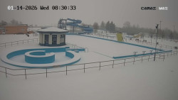 Hlavní bazén, divoká řeka