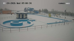 Hlavní bazén, divoká řeka