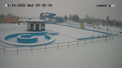 Hlavní bazén, divoká řeka