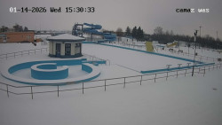 Hlavní bazén, divoká řeka