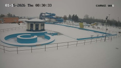 Hlavní bazén, divoká řeka