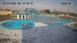 Hlavní bazén, divoká řeka