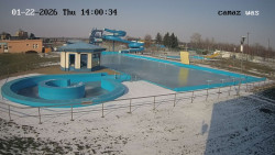 Hlavní bazén, divoká řeka