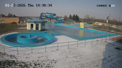 Hlavní bazén, divoká řeka